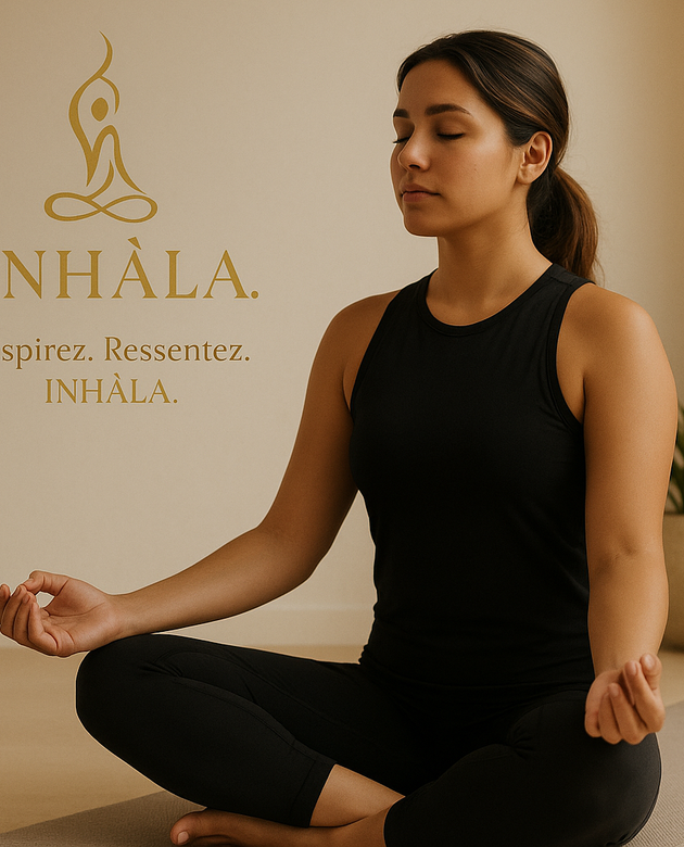 Tapis INHÂLA – Yoga & Pilates en Liège Naturel